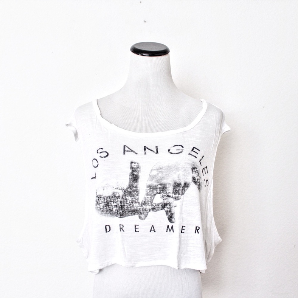 Four Girlz Los Angeles LA Dreamer Crop Top